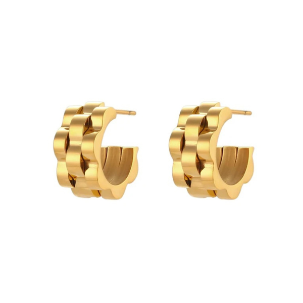Watchlink Huggies Earrings