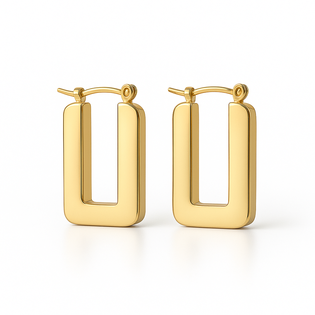 Square Hoop Earrings