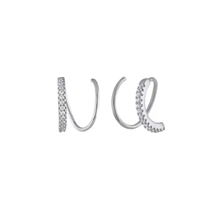 Double Hoops Earrings