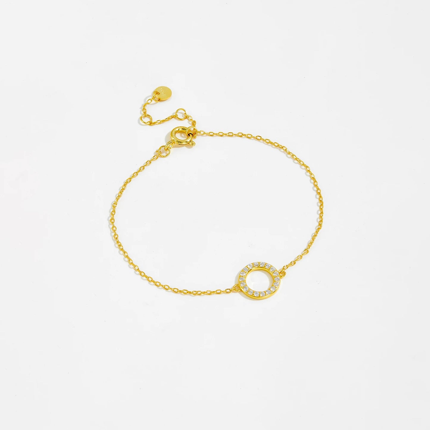 Pendant Circle Charm Bracelet