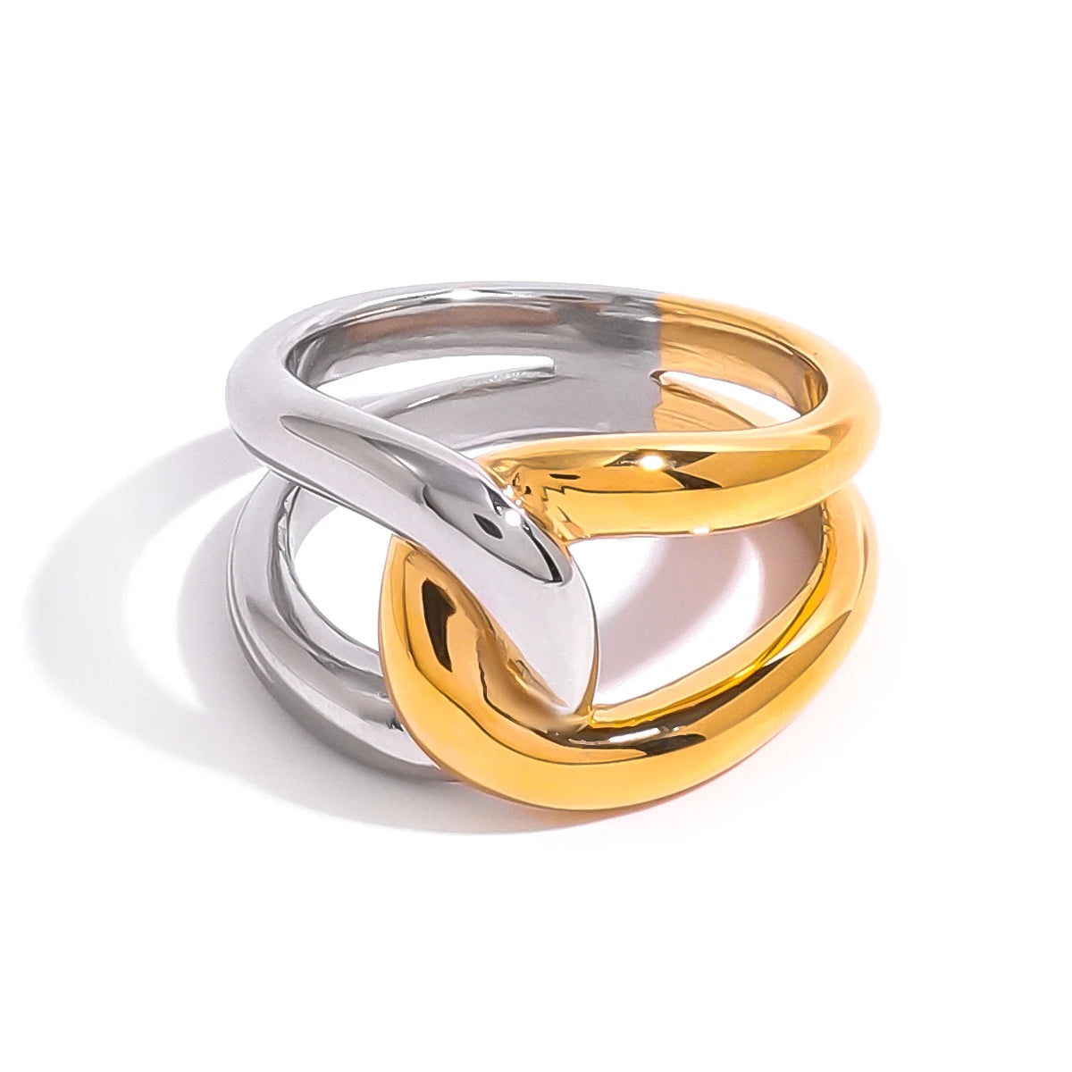 Colorblock Lines Ring