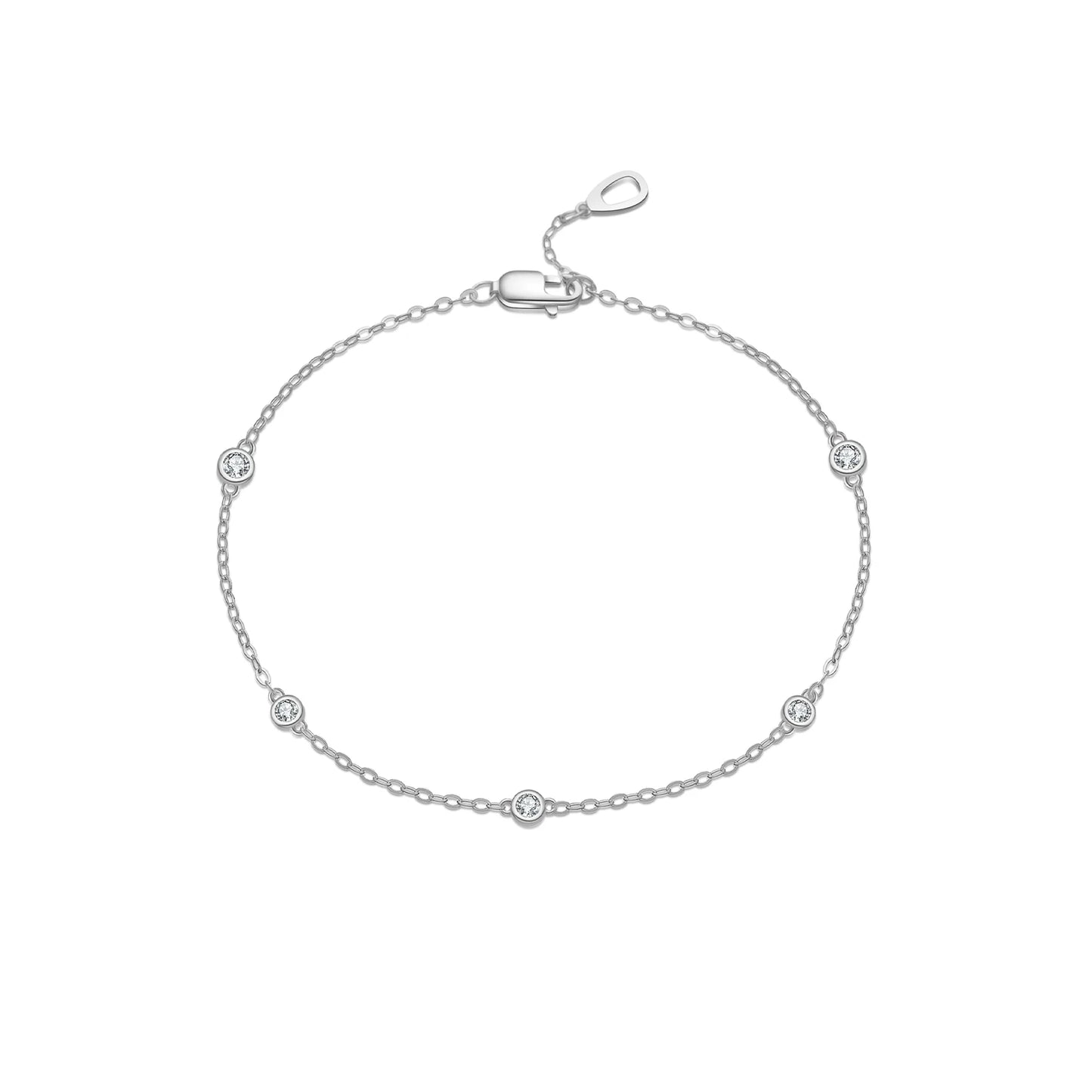 Round Charm Beads Bracelet