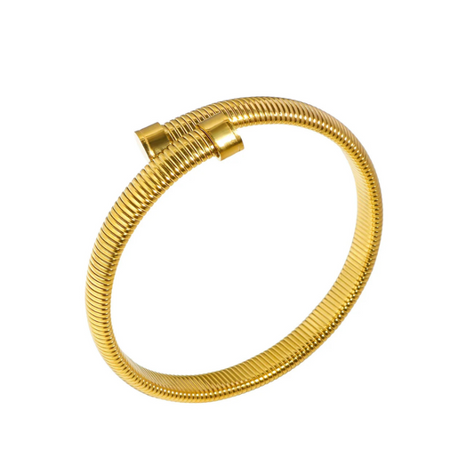 Cable Bangle Bracelet