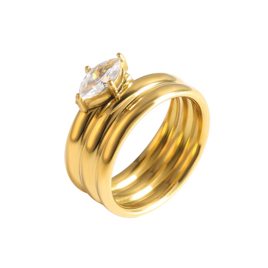 Elegance Trio Ring