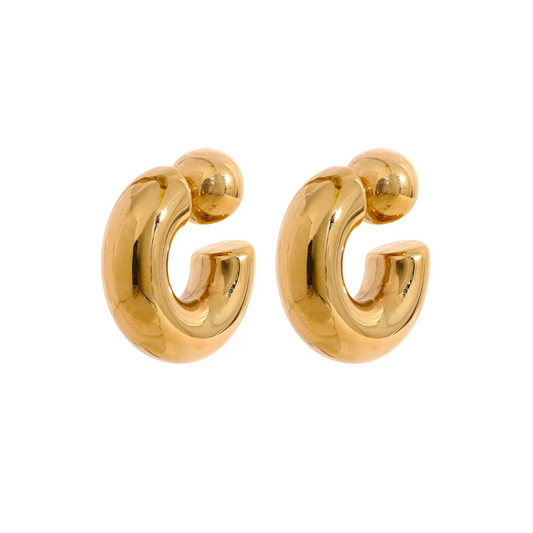 Shape Chunky Unusual Earrings