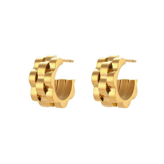 Watchlink Huggies Earrings