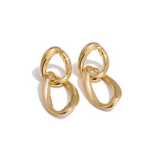 Geometric Drop Dangle Earrings