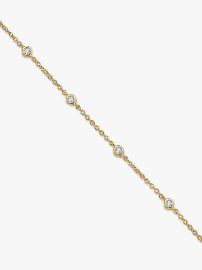 Round Charm Beads Bracelet