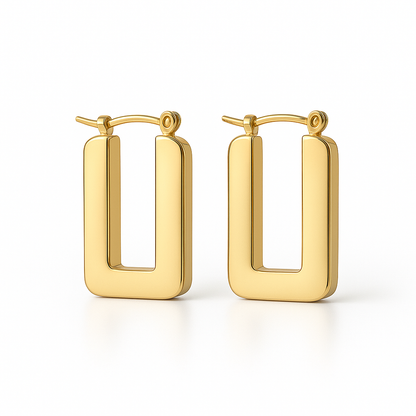 Square Hoop Earrings
