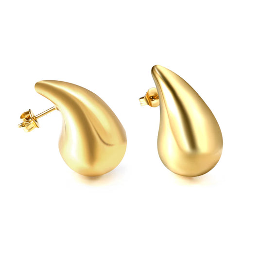 Water Drop Stud Earrings