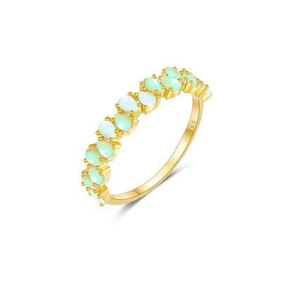 Zircon Colorful Ring