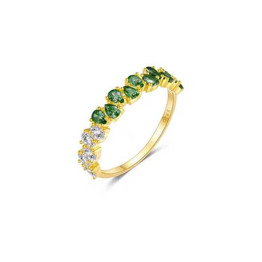 Zircon Colorful Ring