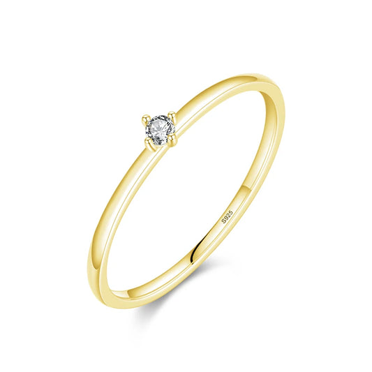Round Moissanite  Ring