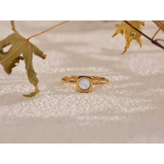 Crystal Opal Ring