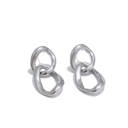Geometric Drop Dangle Earrings