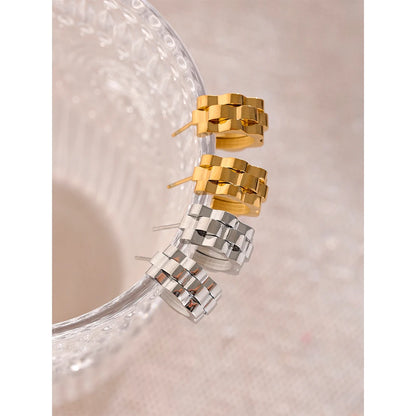 Watchlink Huggies Earrings