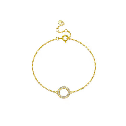 Pendant Circle Charm Bracelet