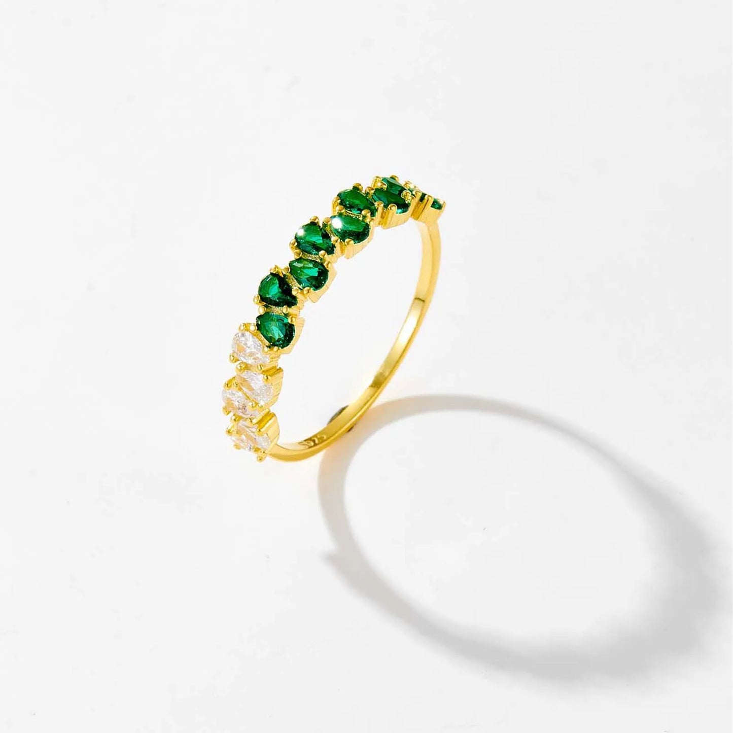 Zircon Colorful Ring
