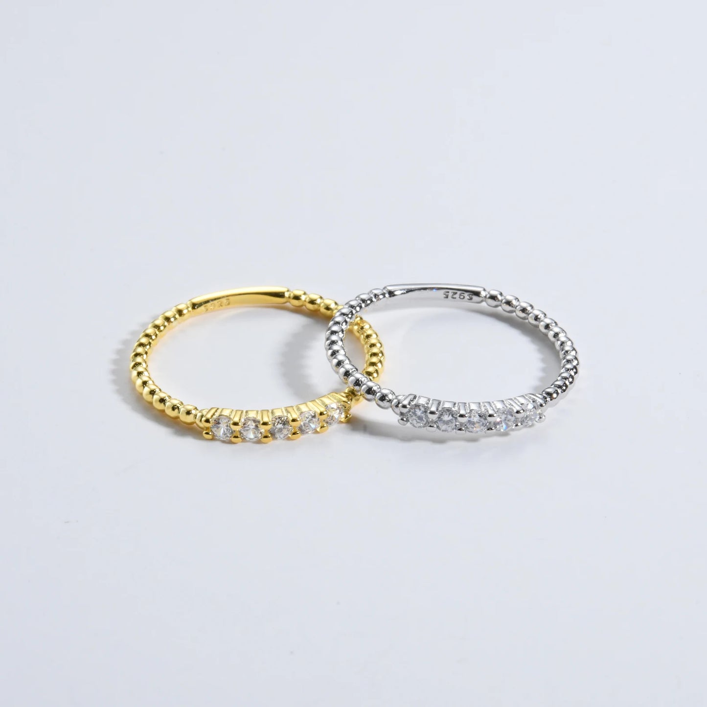 Zircon Line Ring