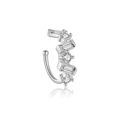 Asymmetrical Zirconia Earcuff
