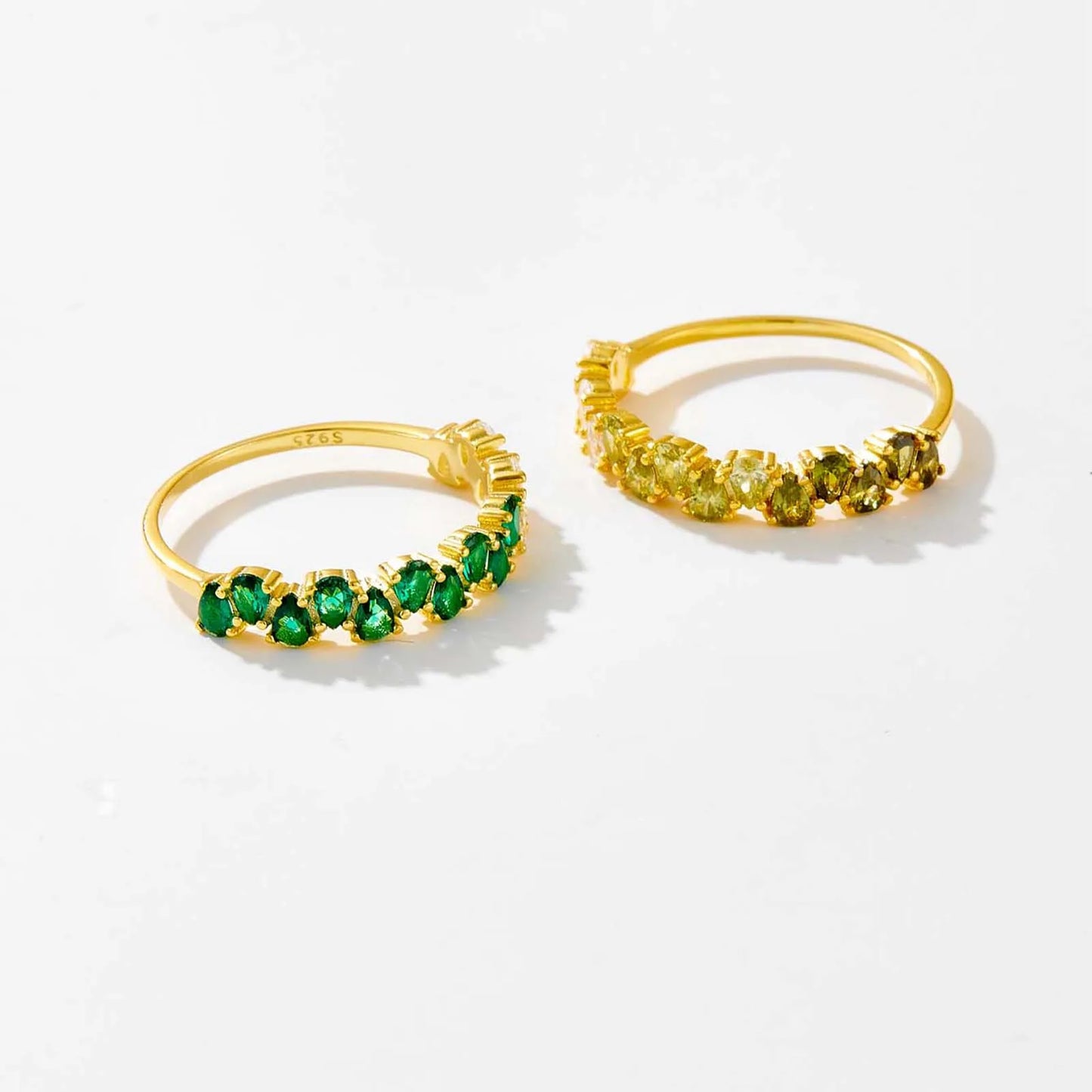 Zircon Colorful Ring