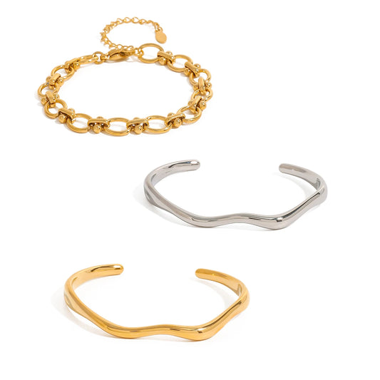 Bold Bracelets Set