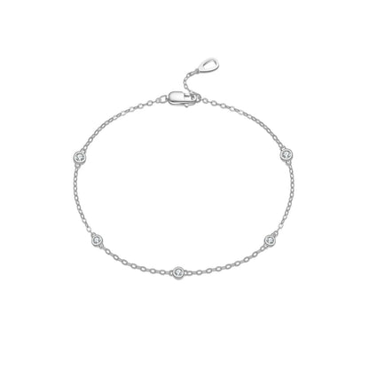 Round Charm Beads Bracelet