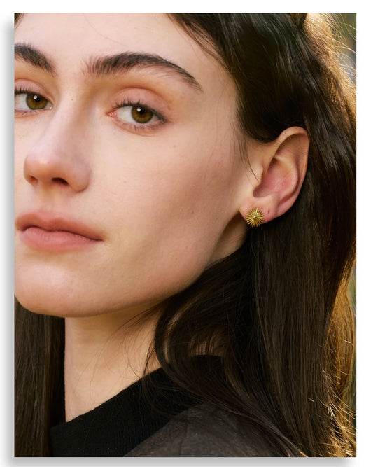 Small Flower Daily Stud Earrings