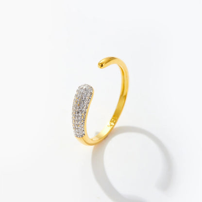 Adjustable Shine Open Ring