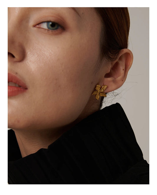 Flower Stud Earrings